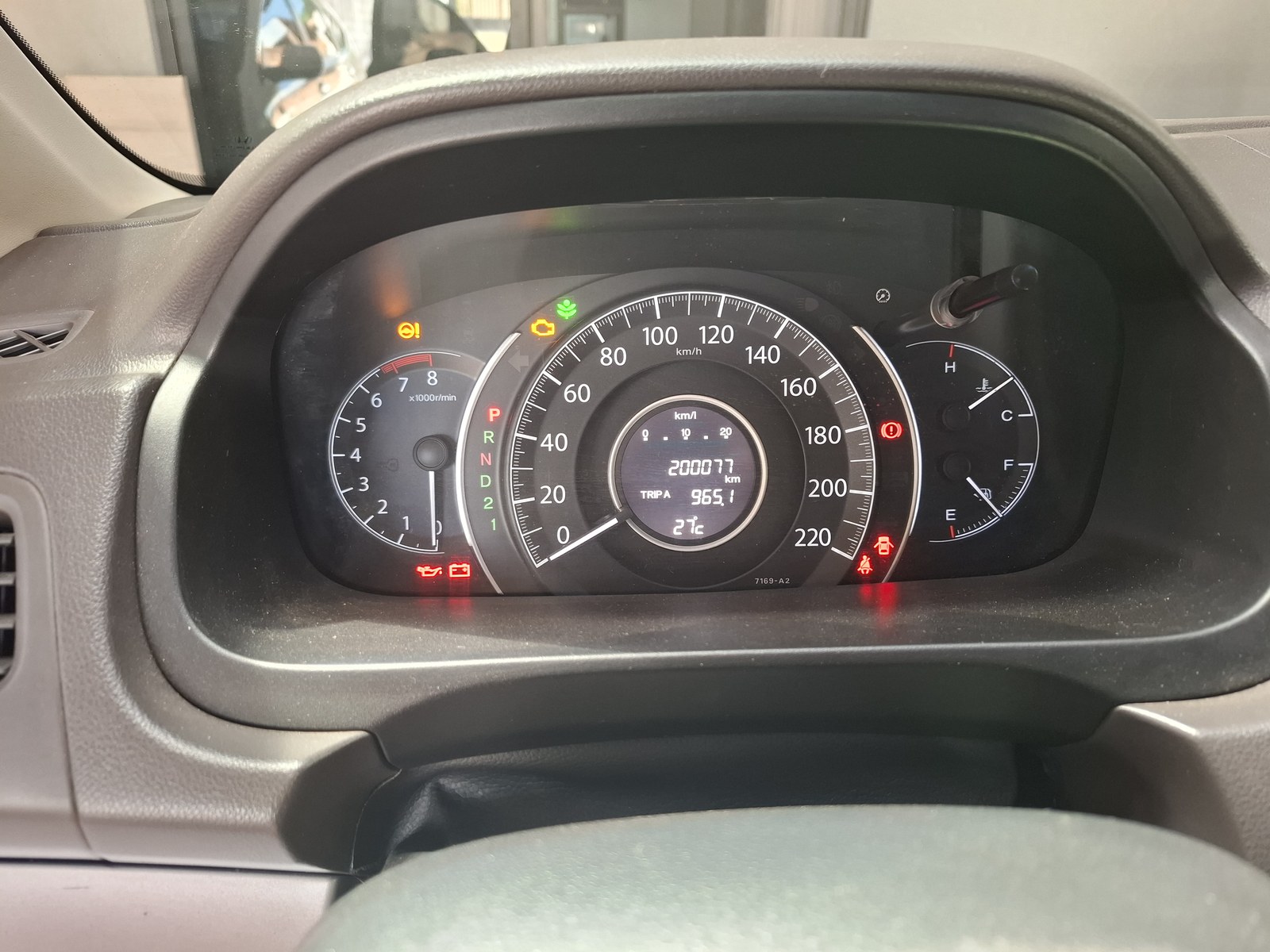 Honda CR-V LX 2.0 16V 2WD/2.0 Flexone Aut. 2012